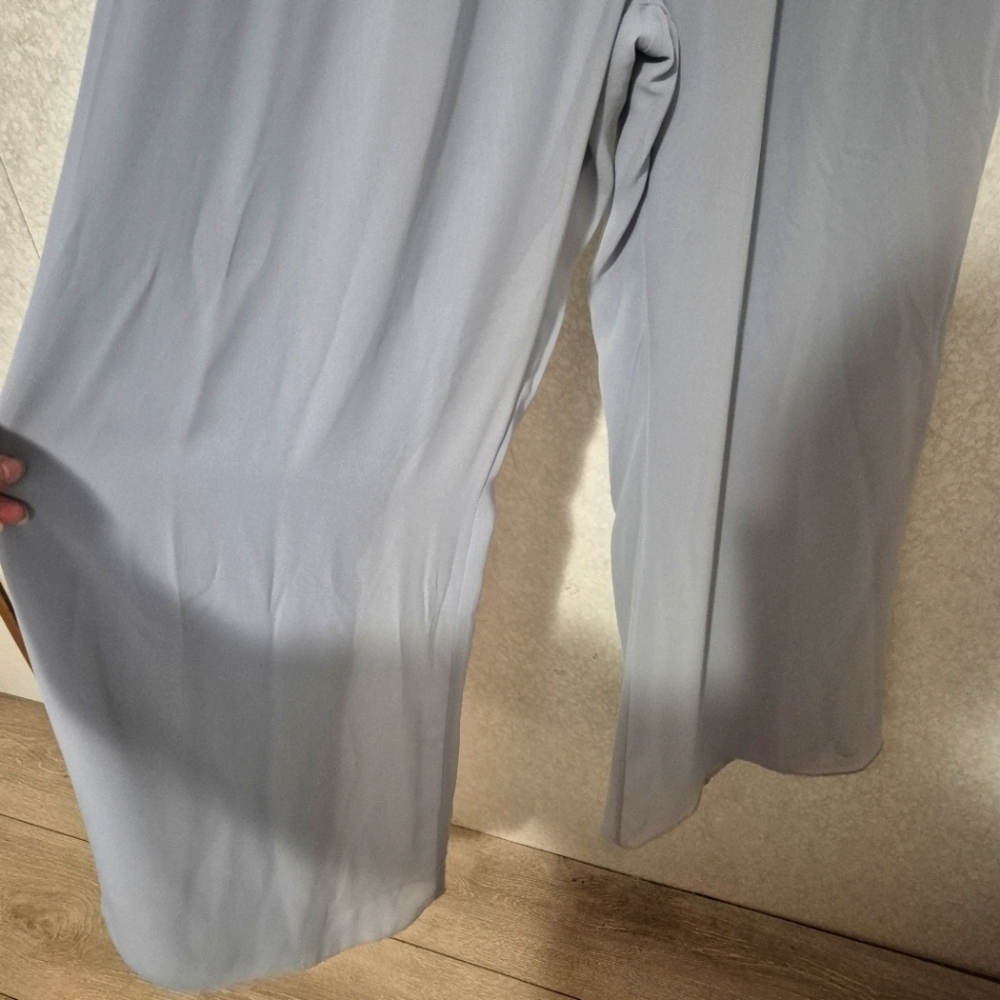 Hayley Paige Occasions Gray Elegant Jumpsuit..SIZE:4 - Picture 8 of 16